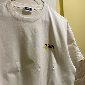 White tee by Kith
